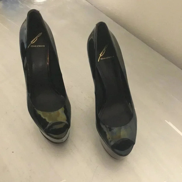 Brian Atwood Women's Bambola Pump Size 6 Platform Heels Chameleon Color  Change - Picture 4 of 14